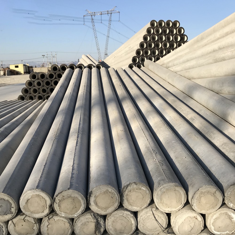 江门190×18米非预应力水泥电线杆